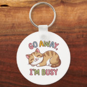 行遠くにって忙し キーホルダー (裏面)