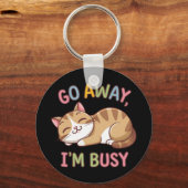 行遠くにって忙し キーホルダー (正面)