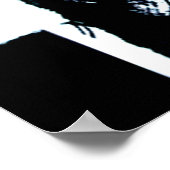 行間プリント ポスター (角)