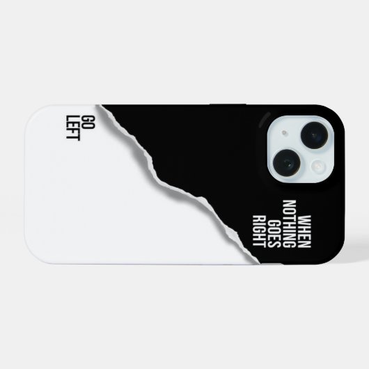 行離れくやる気を起こさせるはっきりした- iPhoneケース iPhone 15ケース (裏面横)