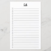 行頭文字のタスク一覧 (裏面)