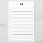 行頭文字のタスク一覧 (正面)