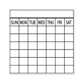 行頭文字の習慣追跡 ラバースタンプ (インプリント)