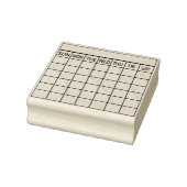 行頭文字の習慣追跡 ラバースタンプ (スタンプ)