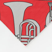 行頭斜線 フリースブランケット (角)