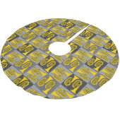 行頭斜線 ブラッシュドポリエステルツリースカート (アングル)