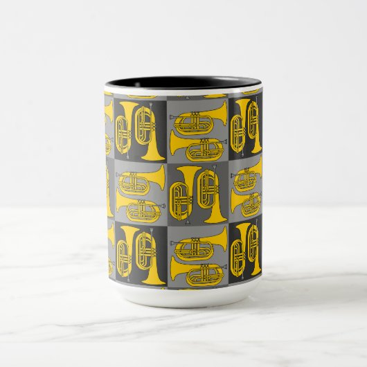 行頭斜線 マグカップ (中央)