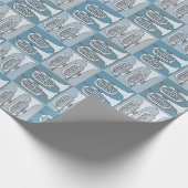 行頭斜線 ラッピングペーパー (角)