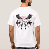 行Shin Jutsu KenpoのTシャツ Tシャツ (裏面)