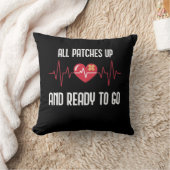 術後のハート手術でバイパス回復が良好 クッション (ブランケット)