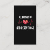 術後のハート手術でバイパス回復が良好 名刺 (正面)