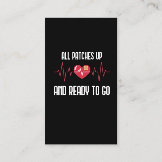 術後のハート手術でバイパス回復が良好 名刺 (正面)