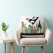 街で愛の鳥 クッション (椅子)