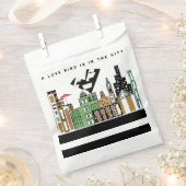 街で愛の鳥 フェイバーバッグ (クリップ留めされた状態)