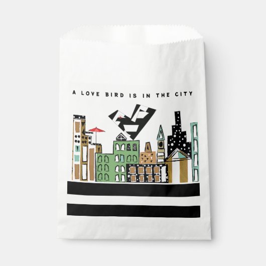街で愛の鳥 フェイバーバッグ (正面)