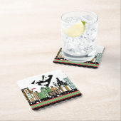 街で愛の鳥 ペーパーコースター (インサイチュ)