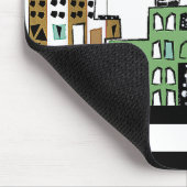 街で愛の鳥 マウスパッド (コーナー)