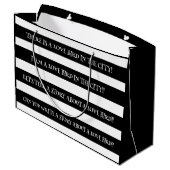 街で愛の鳥 ラージペーパーバッグ (裏面アングル)