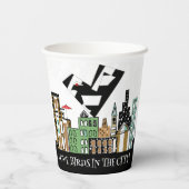 街で愛の鳥 紙コップ (裏面)