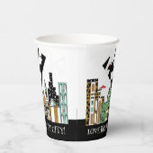 街で愛の鳥 紙コップ (右)