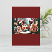 街にクリスマスの喜びが シーズンカード (スタンド正面)