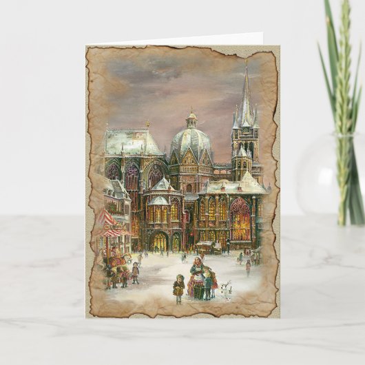 街のクリスマス – グリーティングカード シーズンカード (正面)