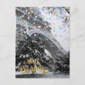 街のクリスマス。 ポストカード (正面)