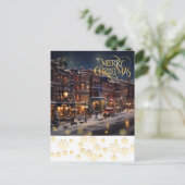 街のクリスマス。 ポストカード (スタンド正面)