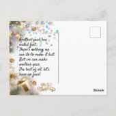 街のクリスマス ポストカード (裏面)