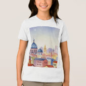 街のスカイライン トライブレンドTシャツ (正面)