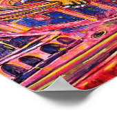 街のポスターの上のドラゴンフラワーズ ポスター (角)