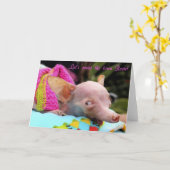 街のロ絵を描ーシー行こう!カード カード (黄色い花)