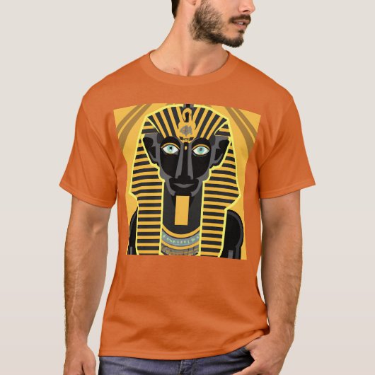 街の仲間としてのエジプトの動物人型神 Tシャツ (正面)