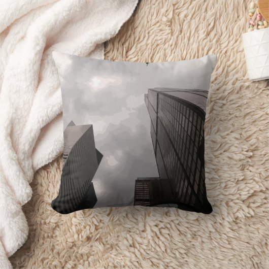 街の塔。 クッション (ブランケット)
