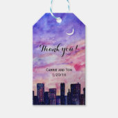 街の夕日 ギフトタグ (正面)