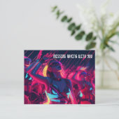 街の夜を楽しむ ポストカード (スタンド正面)