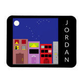 街の夜： マグネット (横)