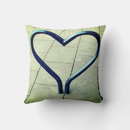 街の愛 クッション (裏面)