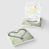 街の愛 ストーンコースター (横)