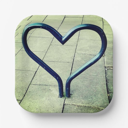 街の愛 ペーパープレート (正面)