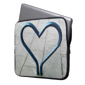 街の愛 ラップトップスリーブ (正面左)