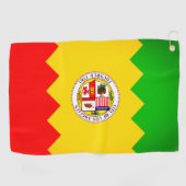 街の旗をイメージしたゴルフタオル ゴルフタオル (横)