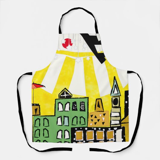 街の日差し エプロン (正面)