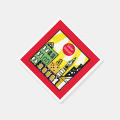 街の日差し スタンダードカクテルナプキン (角)