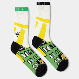 街の日差し ソックス