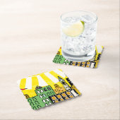 街の日差し ペーパーコースター (インサイチュ)