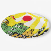 街の日差し ペーパープレート (アングル)