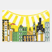 街の日差し ラッピングペーパーシート (正面3)