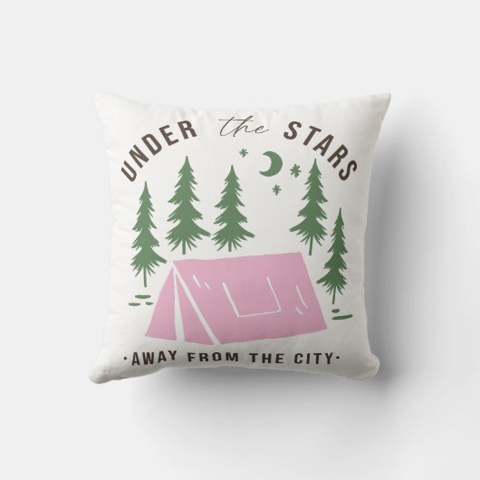街の星遠くにの下で クッション (裏面)