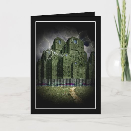 街の暗幽霊のよく出る面 カード (正面)